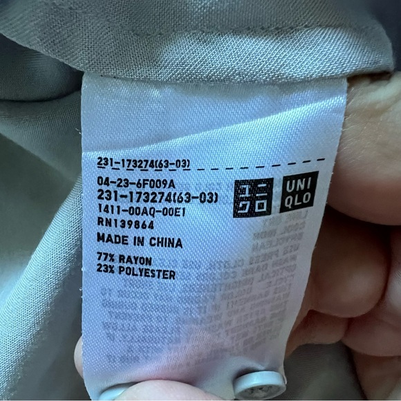 Uniqlo Basic Blouse Women’s Size XXL - Picture 3 of 8